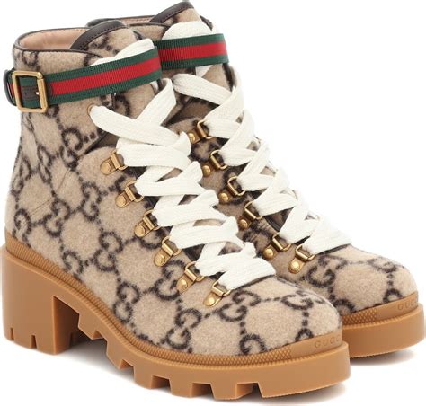 cheap gucci snow boots|gucci gg wool ankle boots.